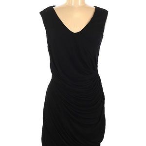 DVF DIANE VON FURSTENBERG soft silkblend black dress in excellent condition